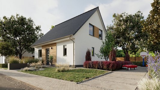 Einfamilienhaus-Flair-110-Strasse-Weiss-Holz