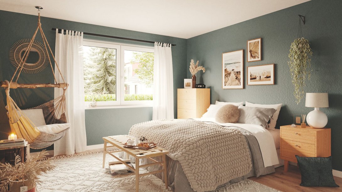 Bungalow-128-Schlafzimmer