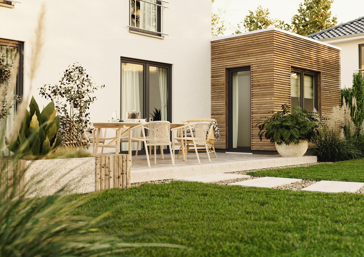 Ext_Stadthaus_Flair_124_Kubus_Holz_Garten_Fokus