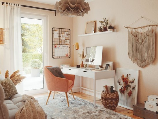 Bungalow-128-Homeoffice-Arbeitsecke